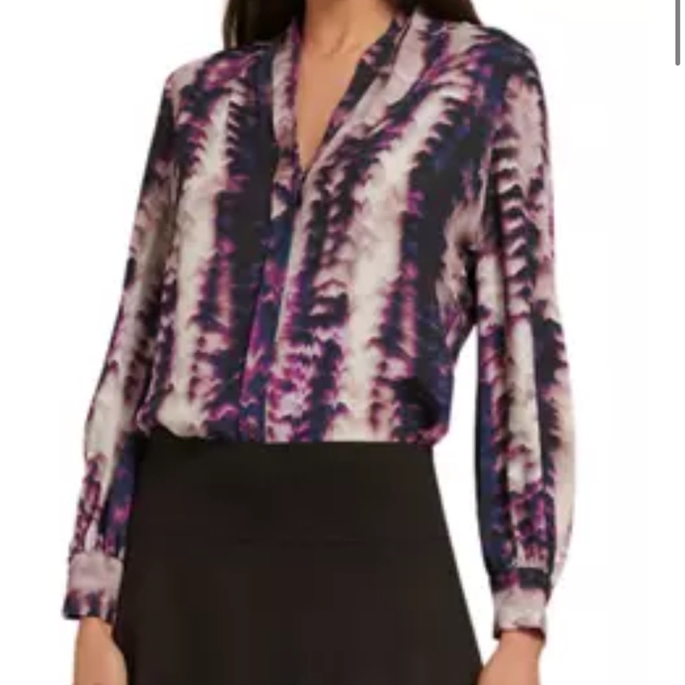 Donna Karan Long Sleeve Blouse